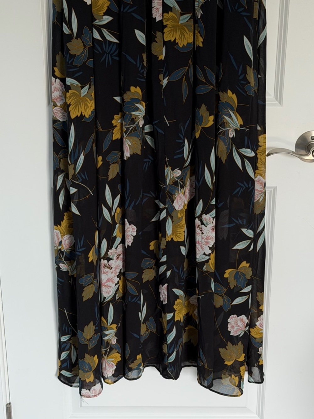 Baltic Born Midnight Floral Kia Kimono Maxi Dress Size XL 39707 - Picture 12 of 16